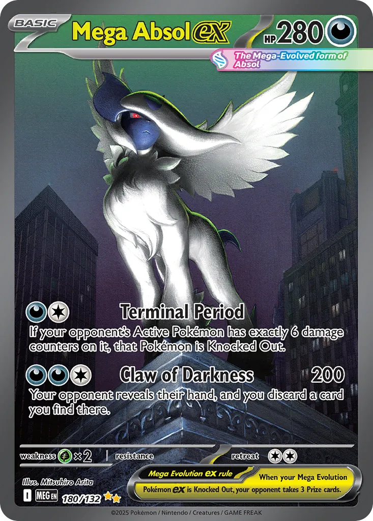 Mega Absol ex — ME01: Mega Evolution — Pokemon