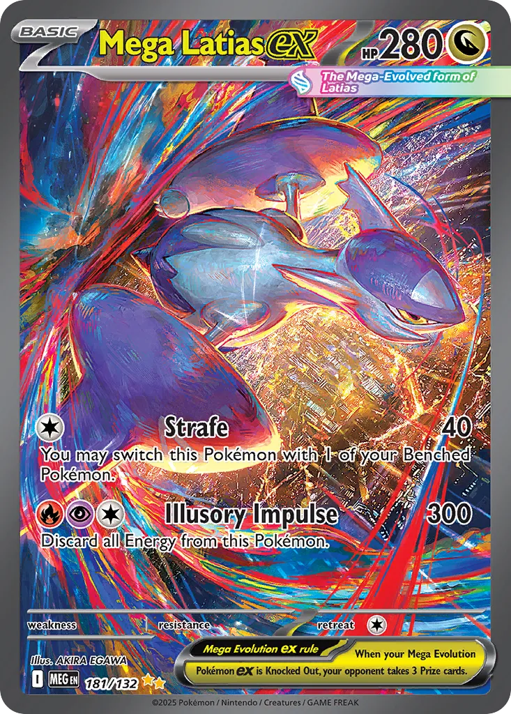 Mega Latias ex — ME01: Mega Evolution — Pokemon