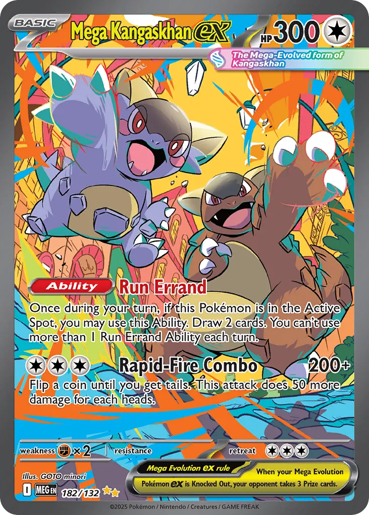 Mega Kangaskhan ex — ME01: Mega Evolution — Pokémon