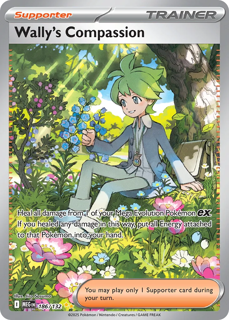 Wally's Compassion — ME01: Mega Evolution — Pokémon