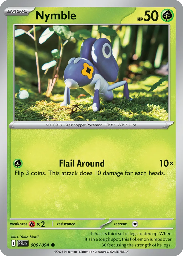 Lilliterelle — ME02: Phantasmal Flames — Pokémon