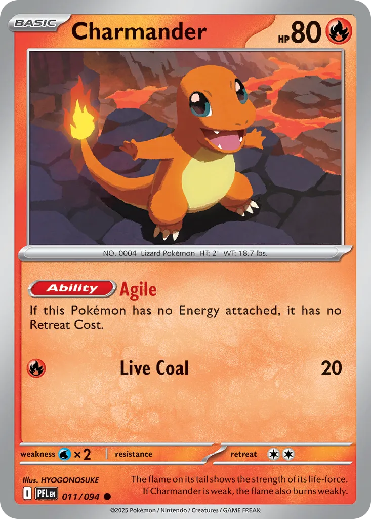 Salamèche — ME02: Phantasmal Flames — Pokémon