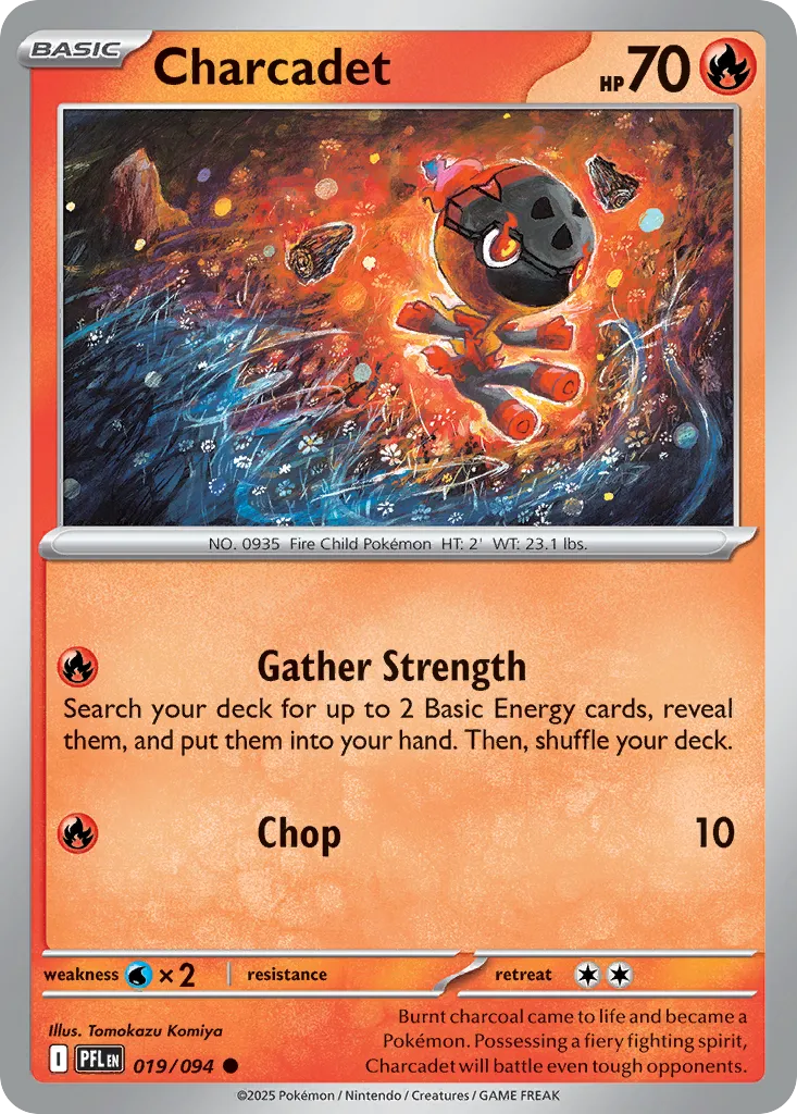 Charcadet — ME02: Phantasmal Flames — Pokémon