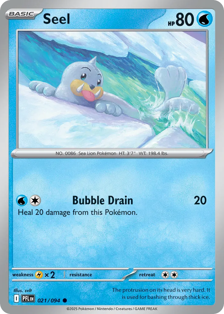 Otaria — ME02: Phantasmal Flames — Pokémon