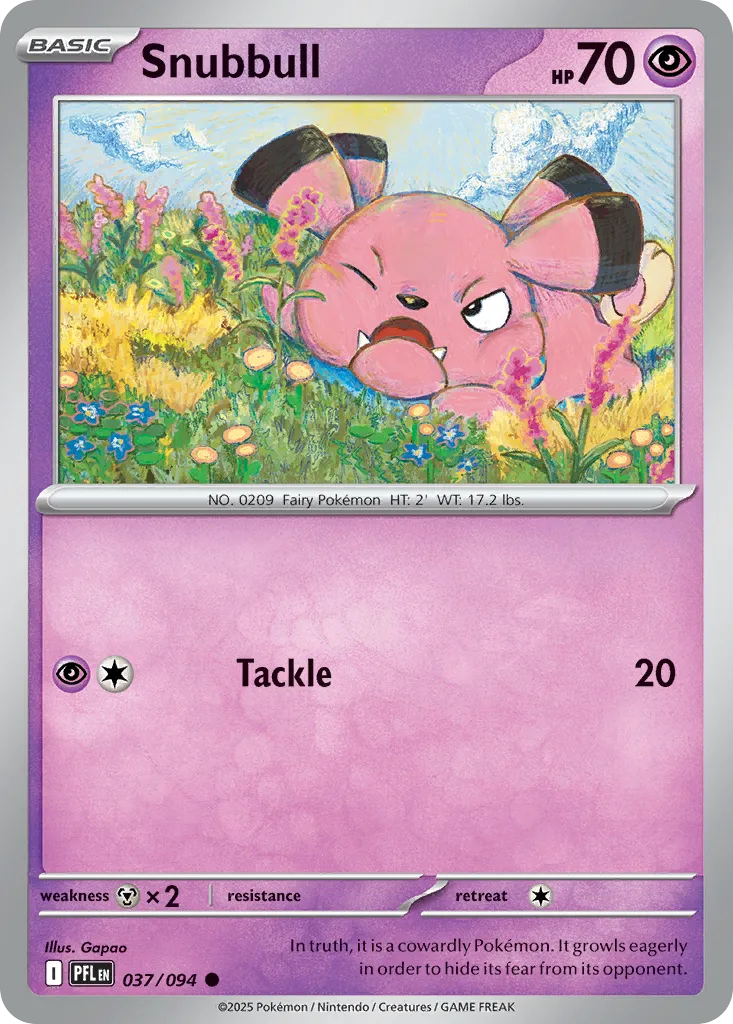 Snubbull — ME02: Phantasmal Flames — Pokémon