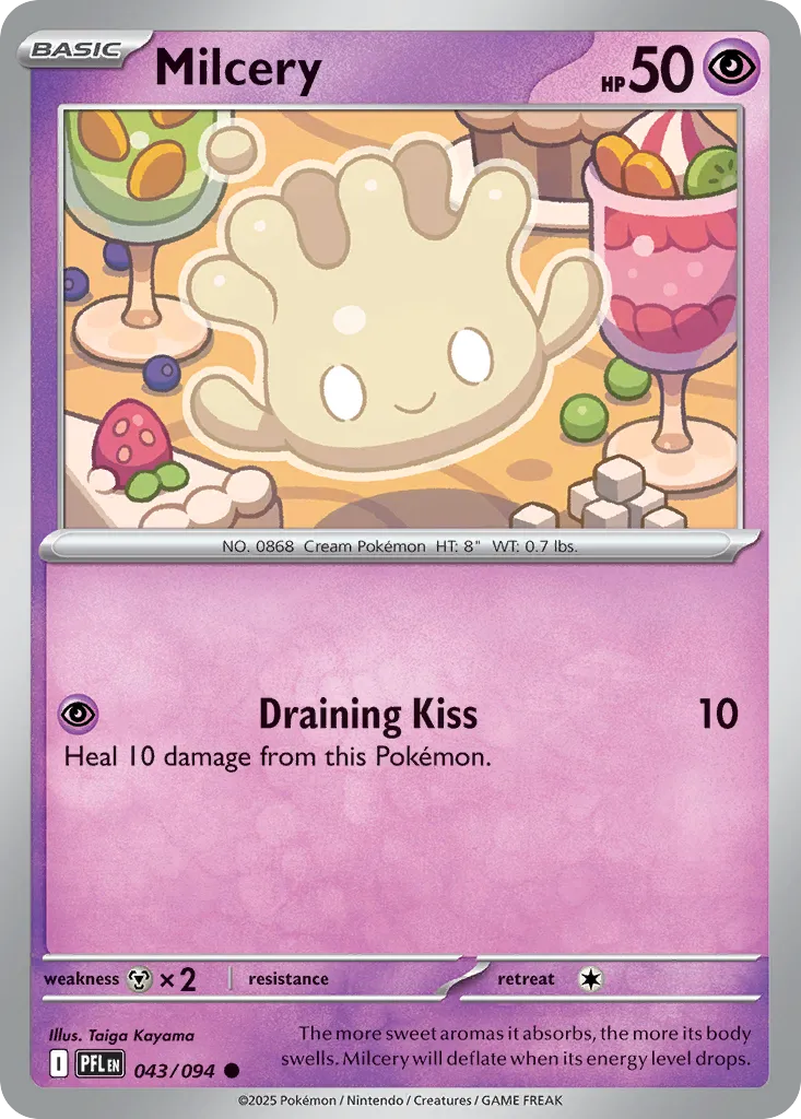 Milcery — ME02: Phantasmal Flames — Pokémon