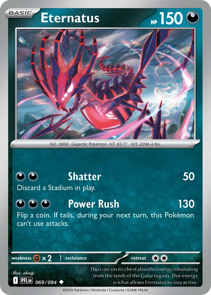 Eternatus — ME02: Phantasmal Flames — Pokémon