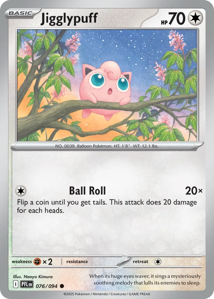 Rondoudou from ME02: Phantasmal Flames - Pokemon