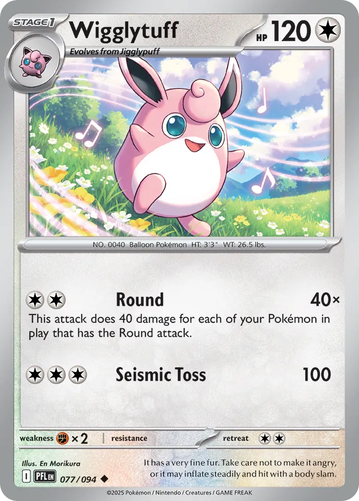 Wigglytuff — ME02: Phantasmal Flames — Pokémon