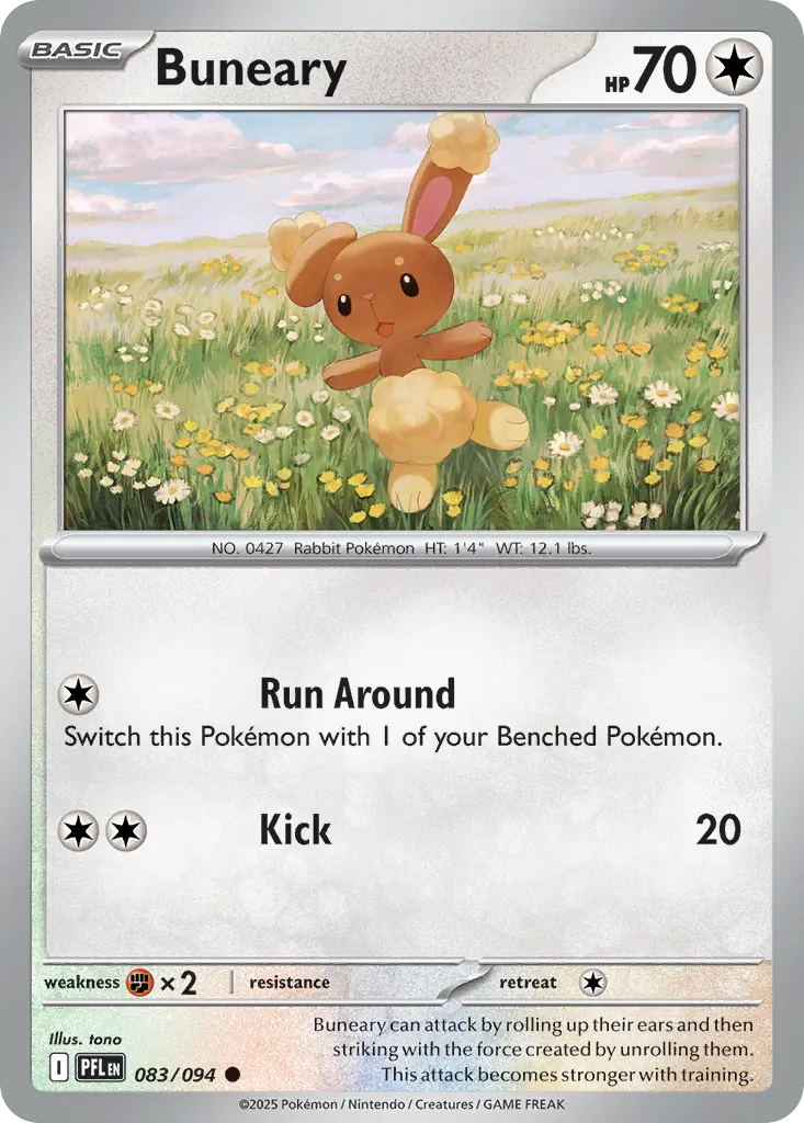 Buneary — ME02: Phantasmal Flames — Pokémon