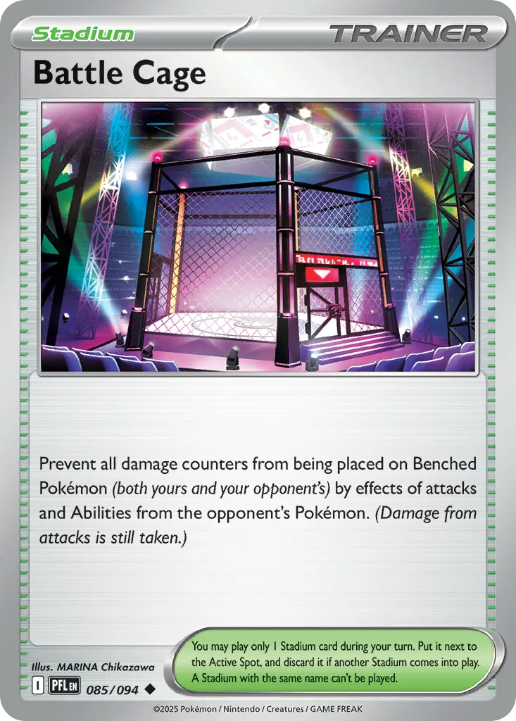 Cage de Combat — ME02: Phantasmal Flames — Pokémon