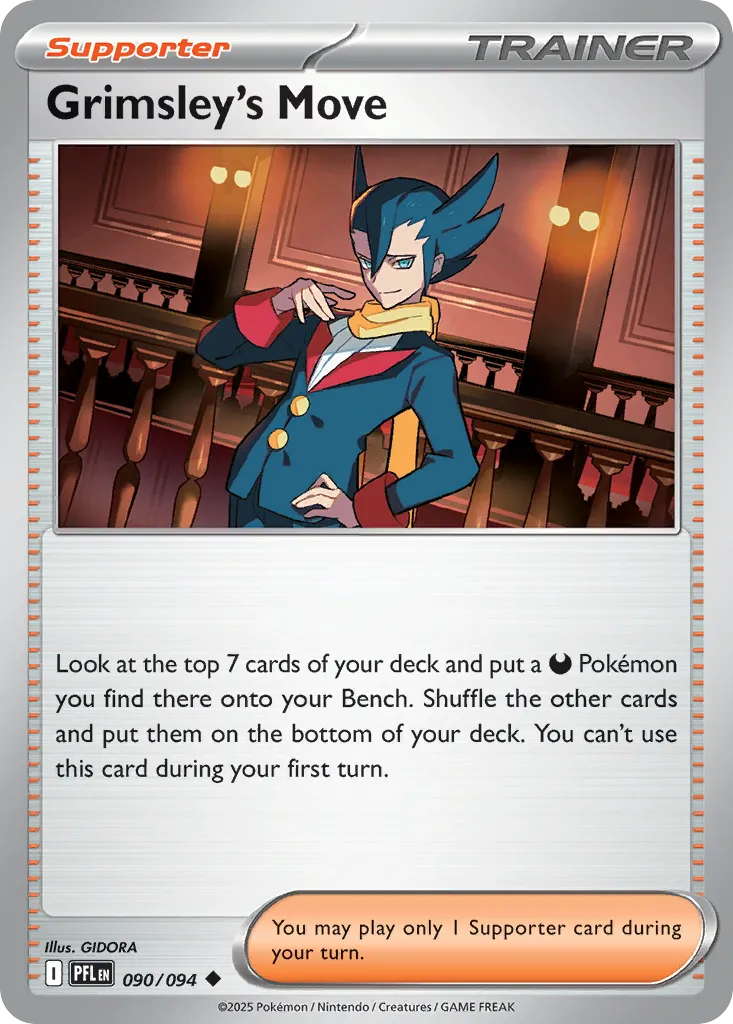 Grimsley's Move — ME02: Phantasmal Flames — Pokémon
