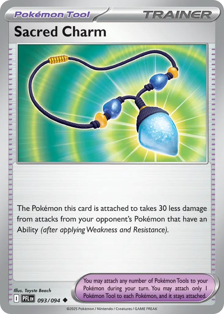 Amulette Sacrée — ME02: Phantasmal Flames — Pokémon