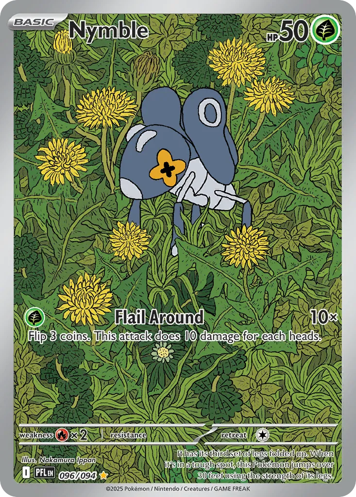 Nymble — ME02: Phantasmal Flames — Pokémon