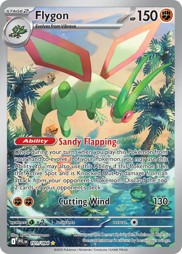 Flygon — ME02: Phantasmal Flames — Pokémon