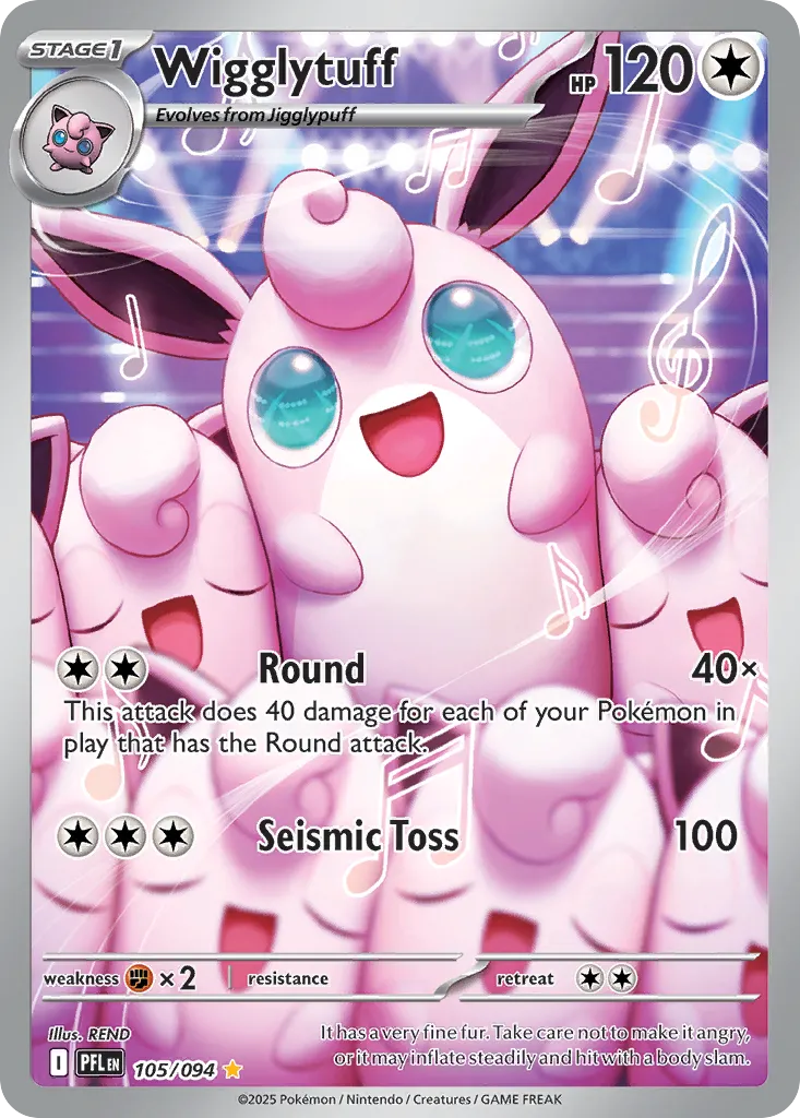 Wigglytuff — ME02: Phantasmal Flames — Pokémon