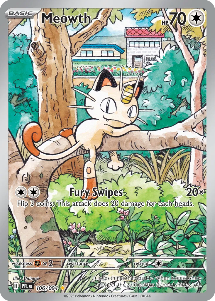 Meowth — ME02: Phantasmal Flames — Pokémon