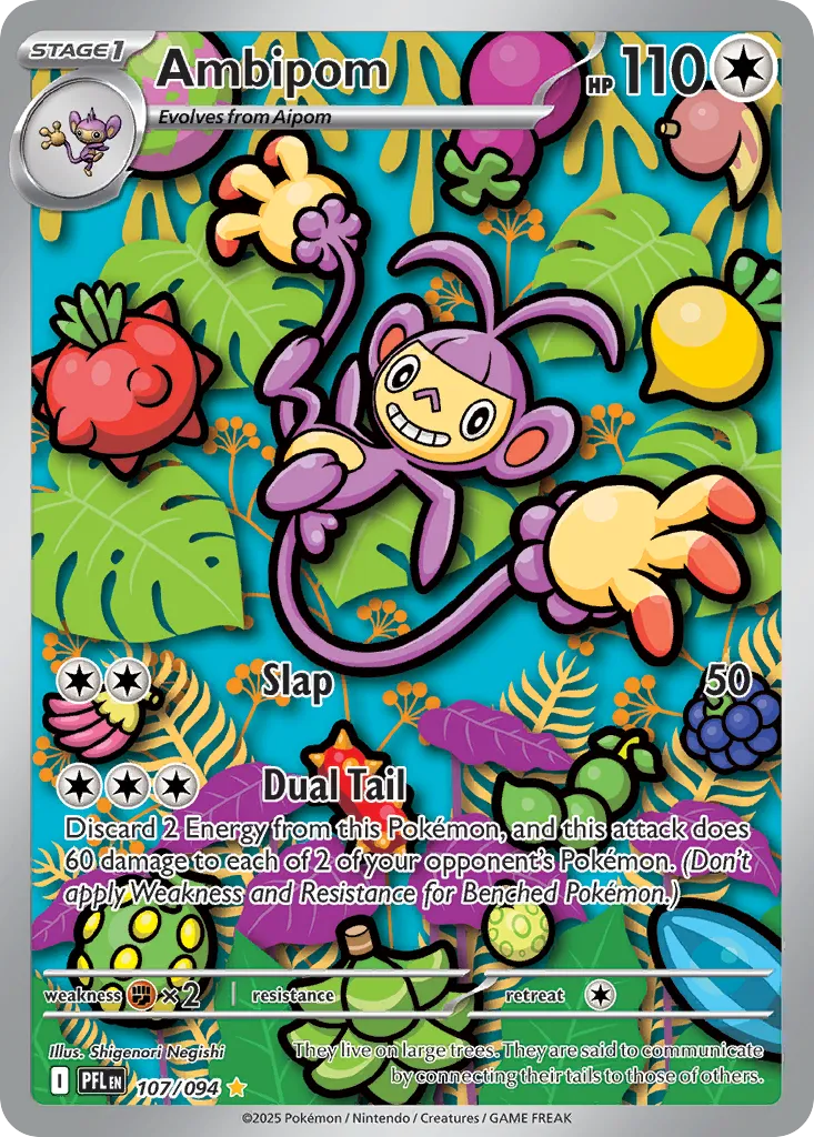 Ambipom — ME02: Phantasmal Flames — Pokémon