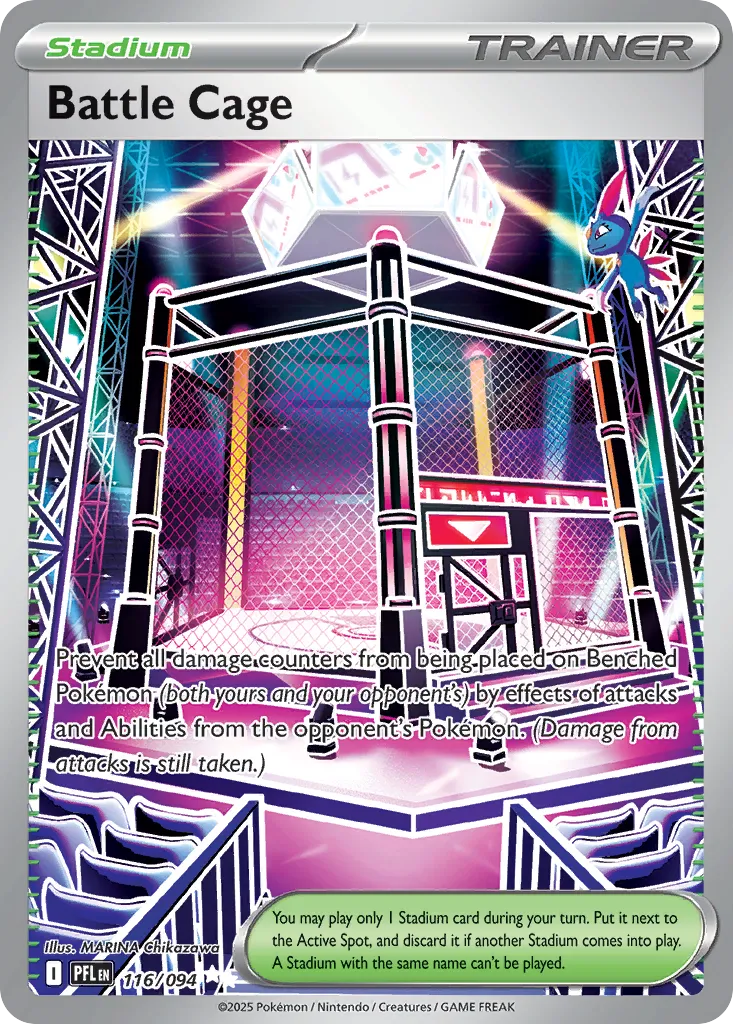 Battle Cage — ME02: Phantasmal Flames — Pokémon
