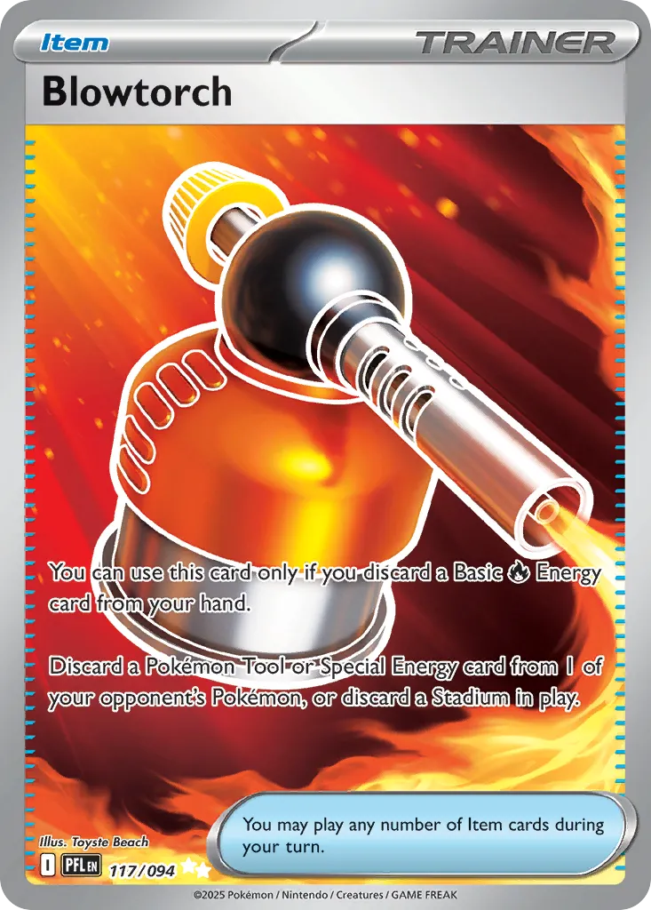 Blowtorch — ME02: Phantasmal Flames — Pokémon