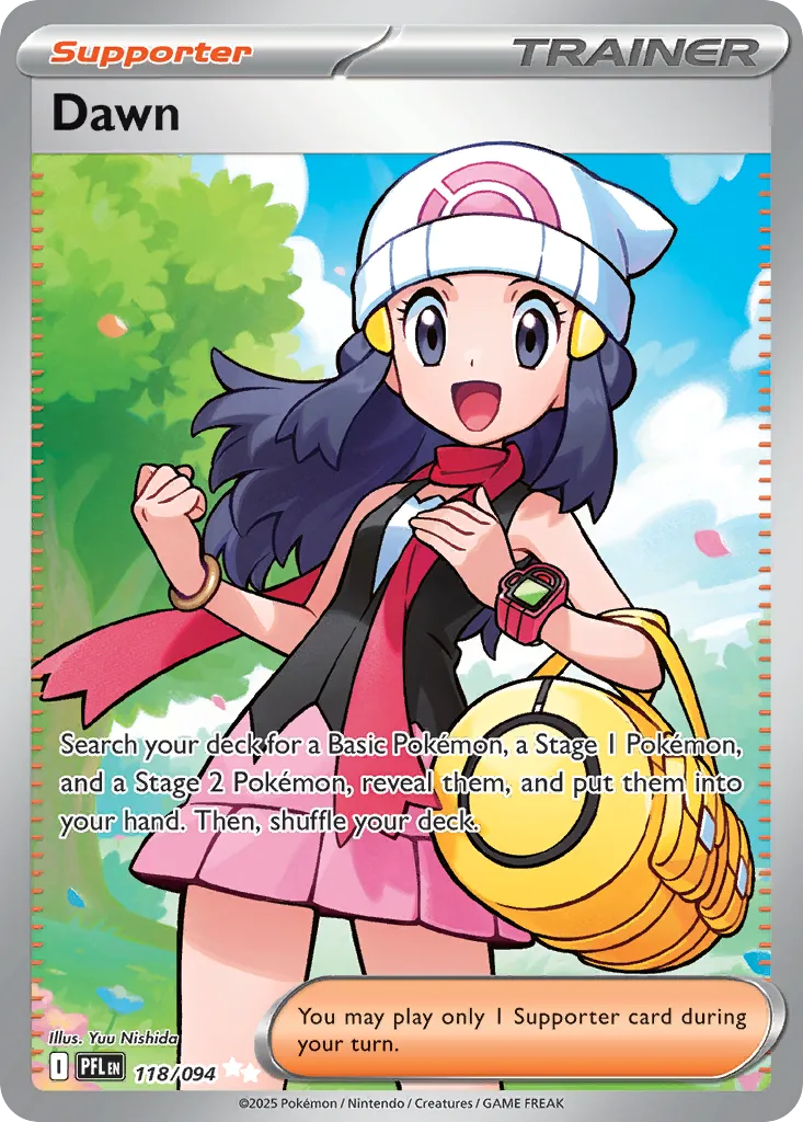 Dawn — ME02: Phantasmal Flames — Pokémon