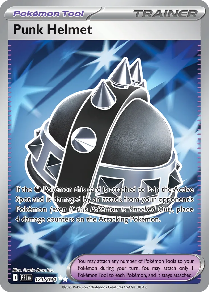 Punk Helmet — ME02: Phantasmal Flames — Pokémon