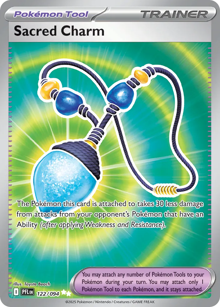 Sacred Charm — ME02: Phantasmal Flames — Pokémon