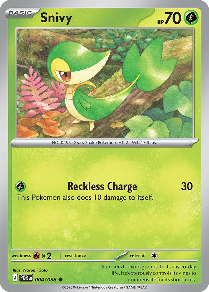 Snivy — ME03: Perfect Order — Pokémon