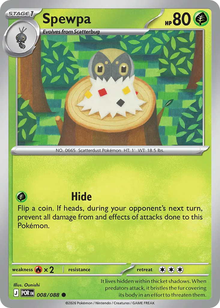 Pérégrain — ME03: Perfect Order — Pokémon
