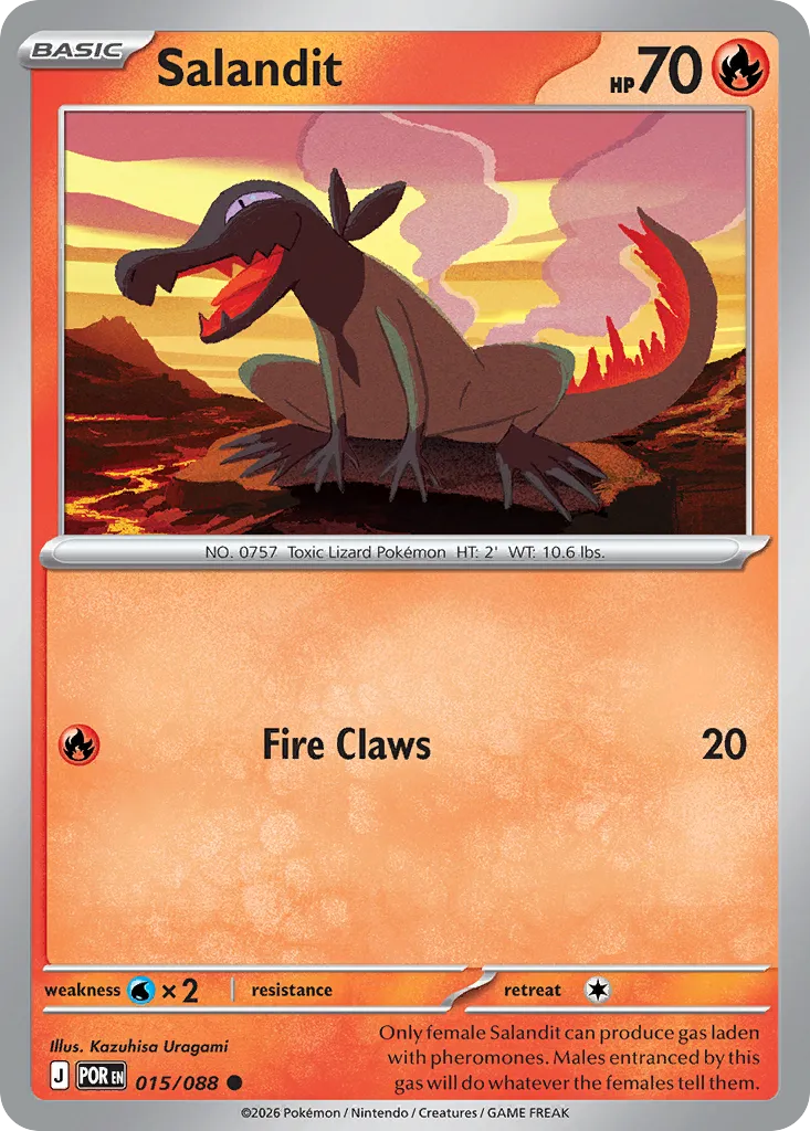 Salandit — ME03: Perfect Order — Pokémon