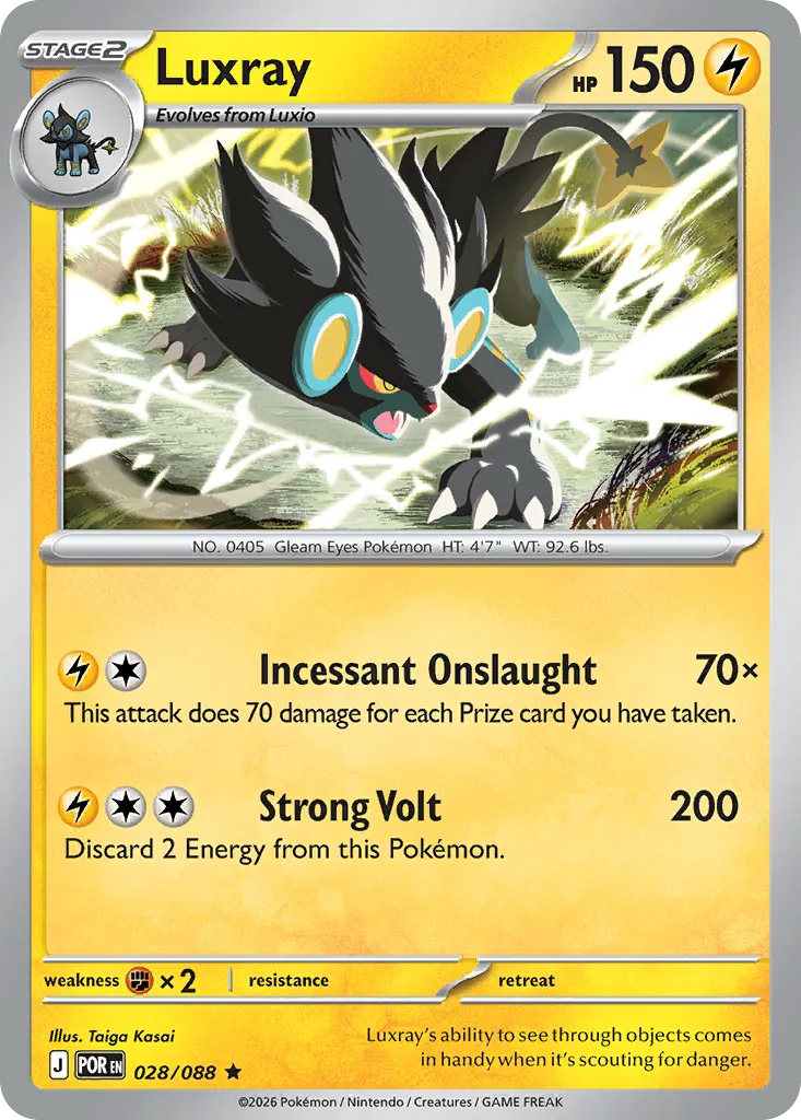 Luxray — ME03: Perfect Order — Pokémon