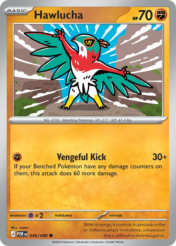 Hawlucha — ME03: Perfect Order — Pokémon
