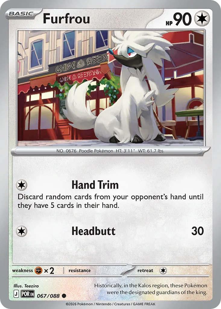 Furfrou — ME03: Perfect Order — Pokémon
