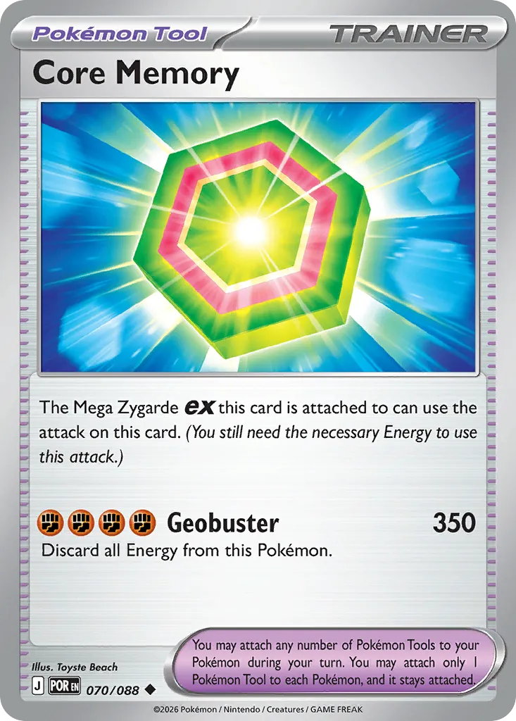Core Memory — ME03: Perfect Order — Pokémon