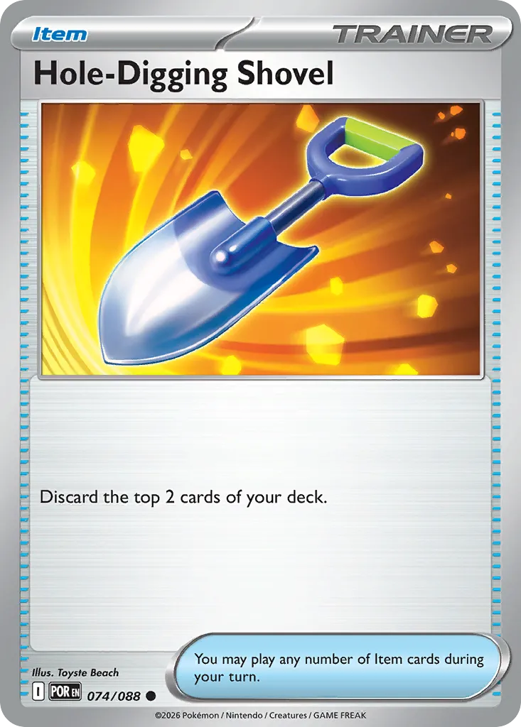 Hole-Digging Shovel from ME03: Perfect Order - Pokemon