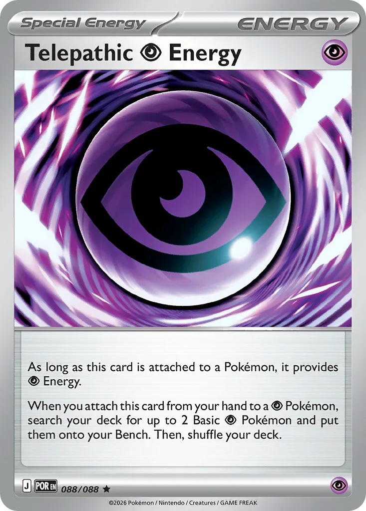Telepathic Psychic Energy — ME03: Perfect Order — Pokémon