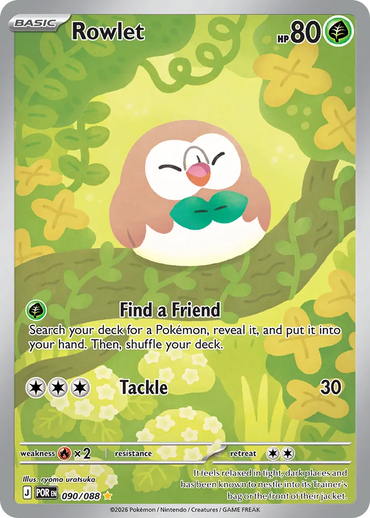 Rowlet — ME03: Perfect Order — Pokémon
