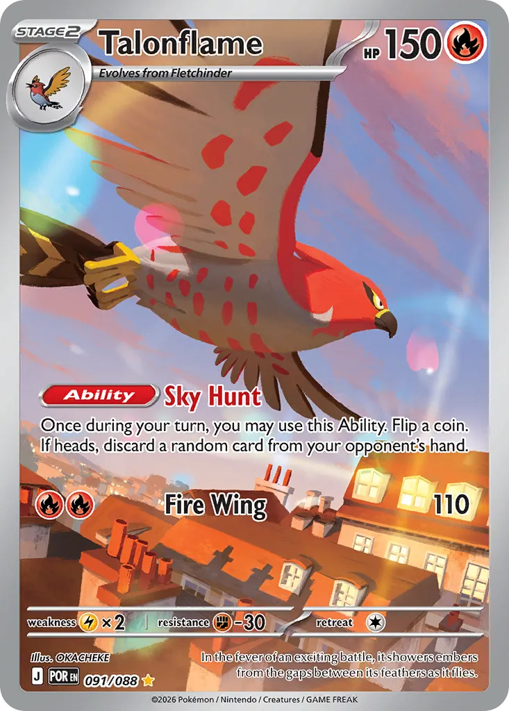 Talonflame — ME03: Perfect Order — Pokémon