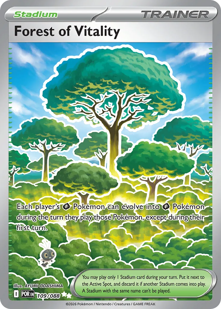 Forest of Vitality — ME03: Perfect Order — Pokémon