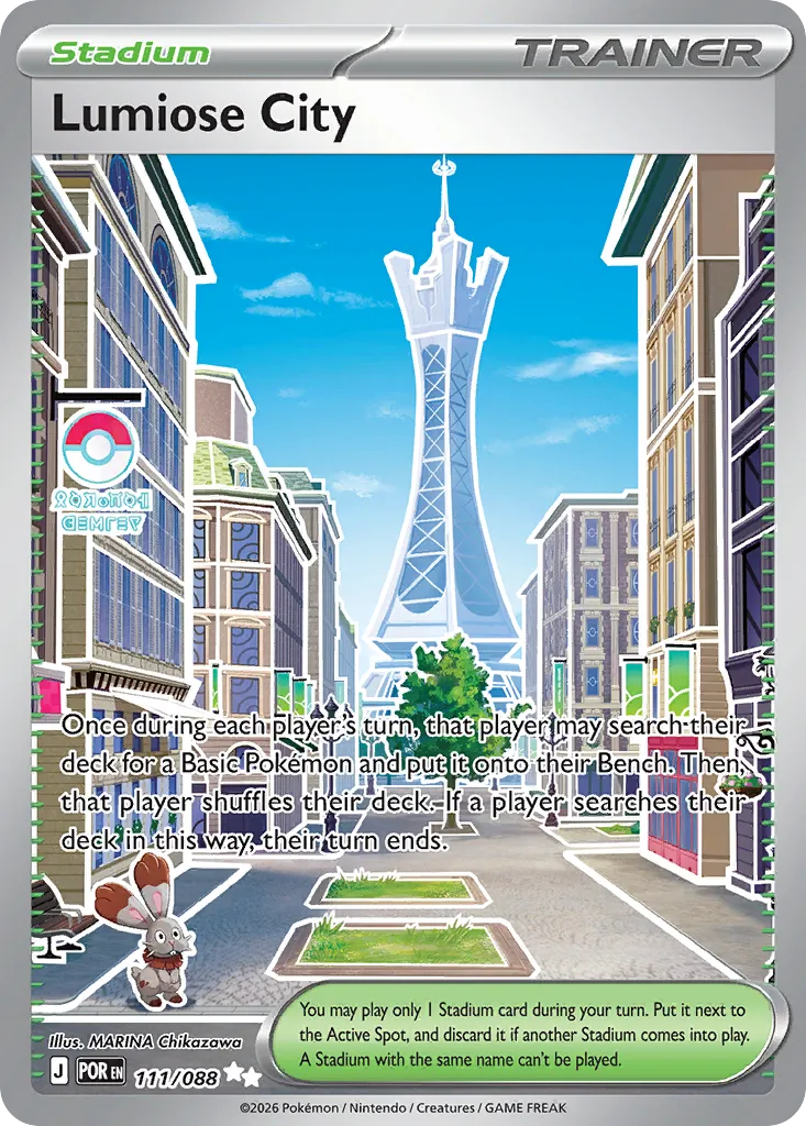 Lumiose City — ME03: Perfect Order — Pokémon