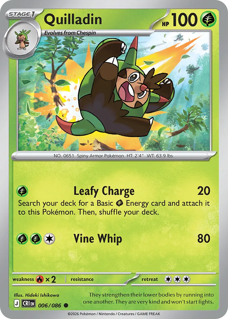 Boguérisse — ME04: Chaos Rising — Pokémon