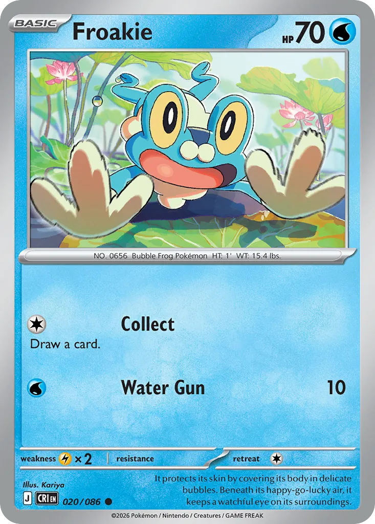 Froakie — ME04: Chaos Rising — Pokémon