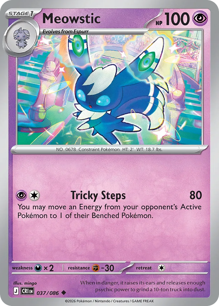 Meowstic — ME04: Chaos Rising — Pokémon