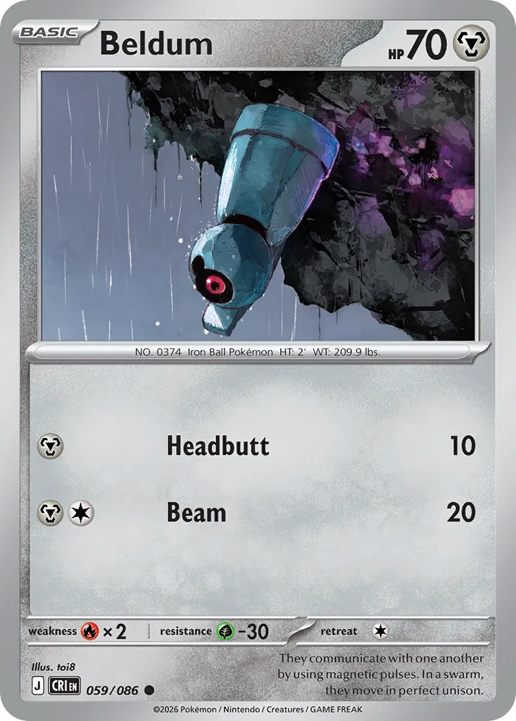 Beldum from ME04: Chaos Rising - Pokemon