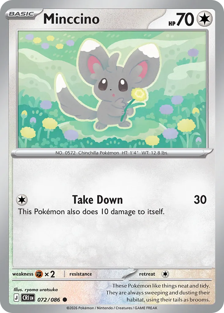 Minccino — ME04: Chaos Rising — Pokémon