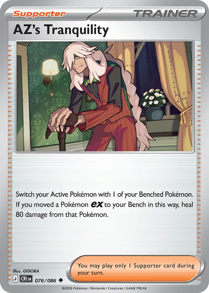 AZ's Tranquility — ME04: Chaos Rising — Pokémon