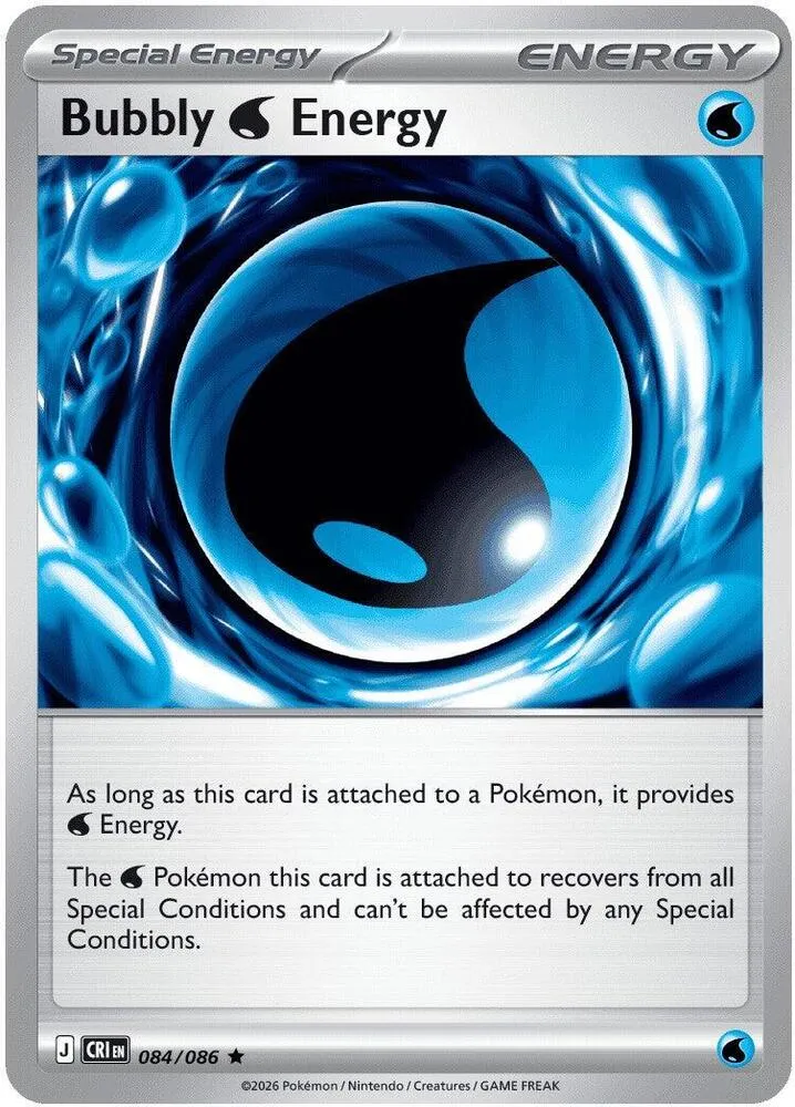 Bubbly W Energy — ME04: Chaos Rising — Pokémon