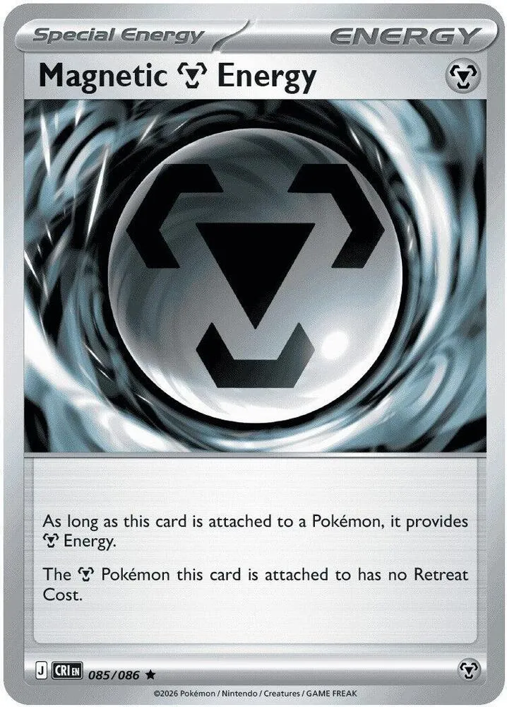 Magnetic Metal Energy — ME04: Chaos Rising — Pokémon