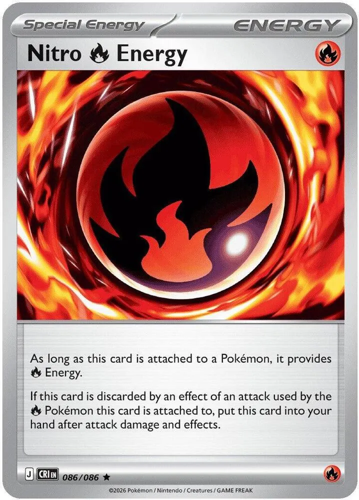 Nitro R Energy — ME04: Chaos Rising — Pokémon