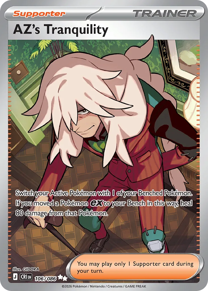 AZ's Tranquility — ME04: Chaos Rising — Pokémon